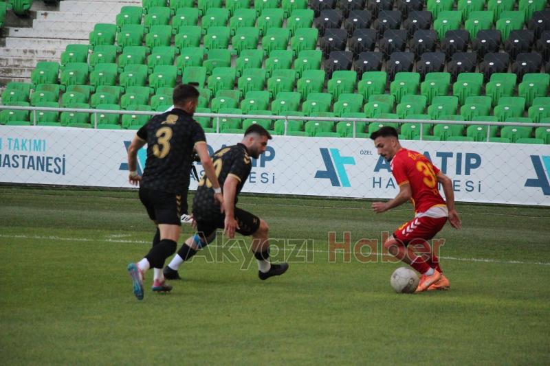 As Akyazıspor şampiyonluk maçını kaybetti