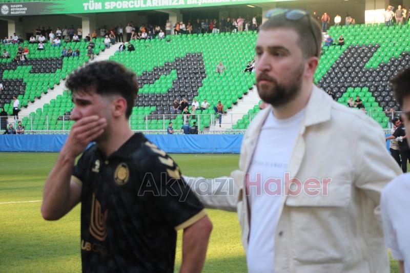 As Akyazıspor şampiyonluk maçını kaybetti