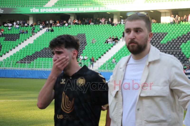 As Akyazıspor şampiyonluk maçını kaybetti