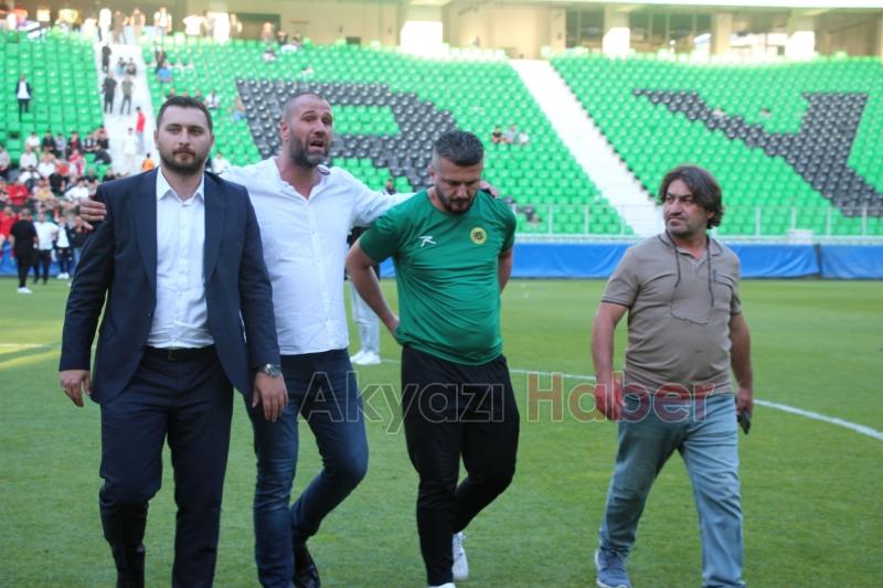 As Akyazıspor şampiyonluk maçını kaybetti