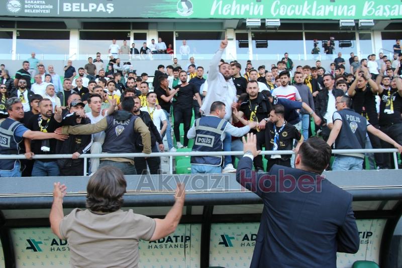 As Akyazıspor şampiyonluk maçını kaybetti