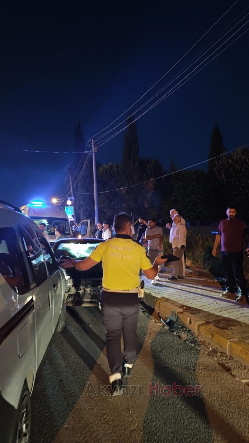 Caddede zincirleme kaza 5 yaralı