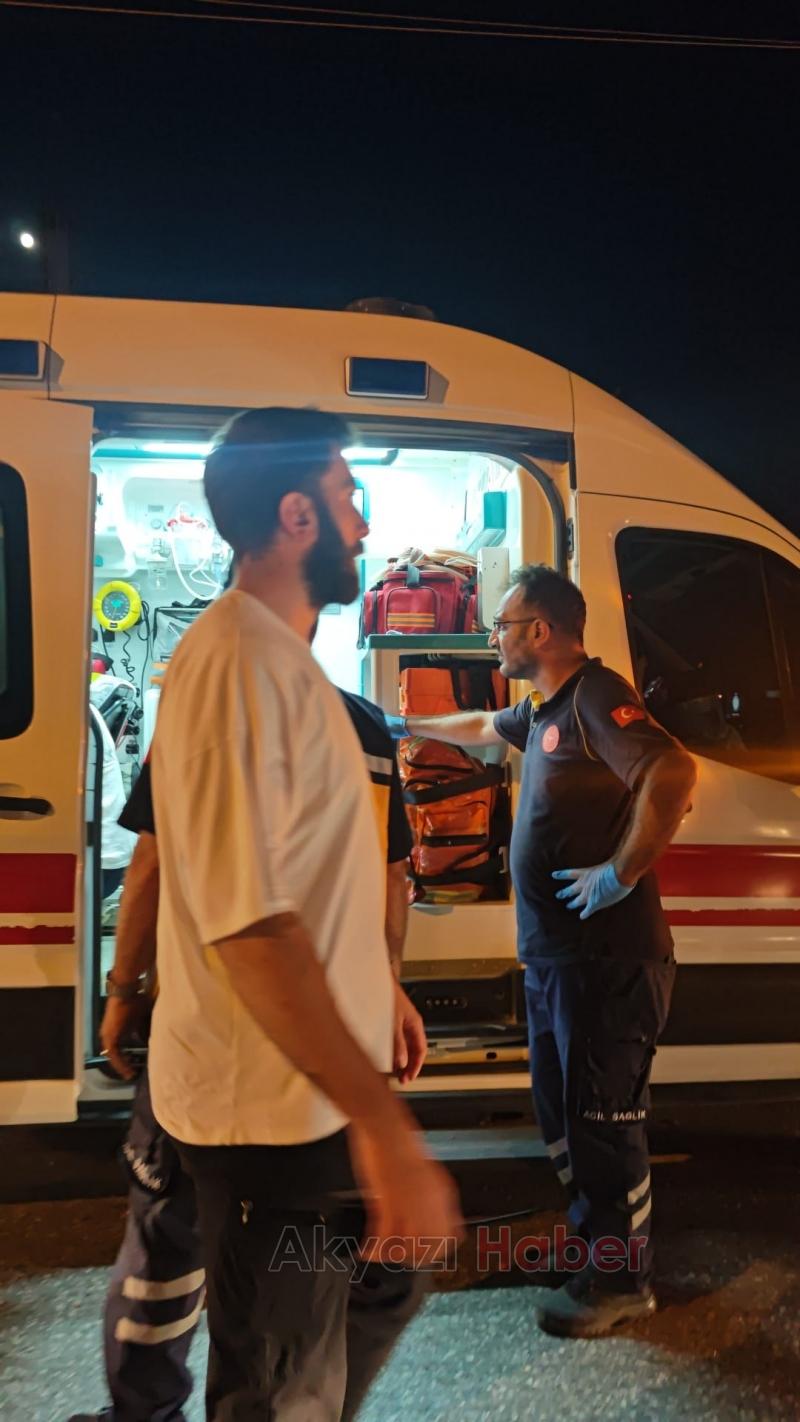 Caddede zincirleme kaza 5 yaralı