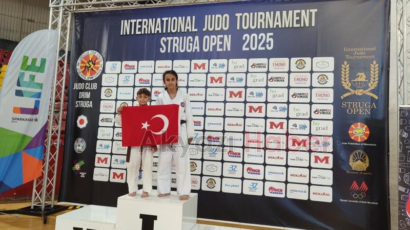 Sakaryalı Judocular Makedonya’da Madalyaları Topladı
