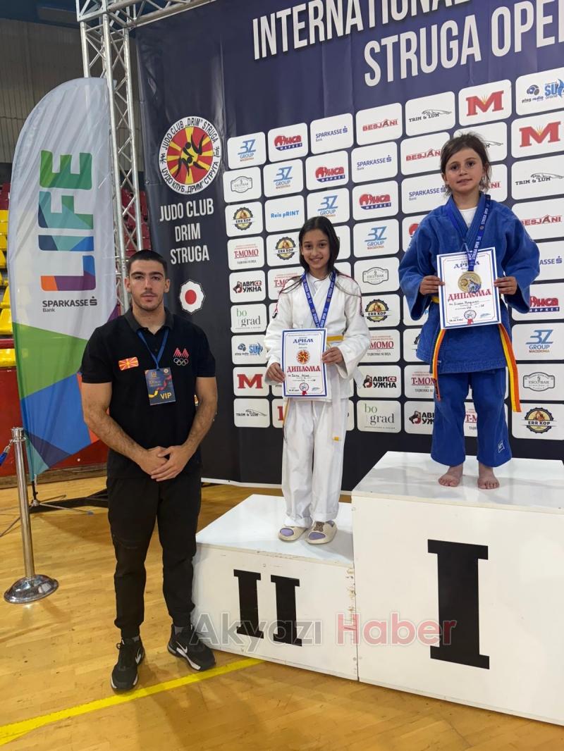 Sakaryalı Judocular Makedonya’da Madalyaları Topladı