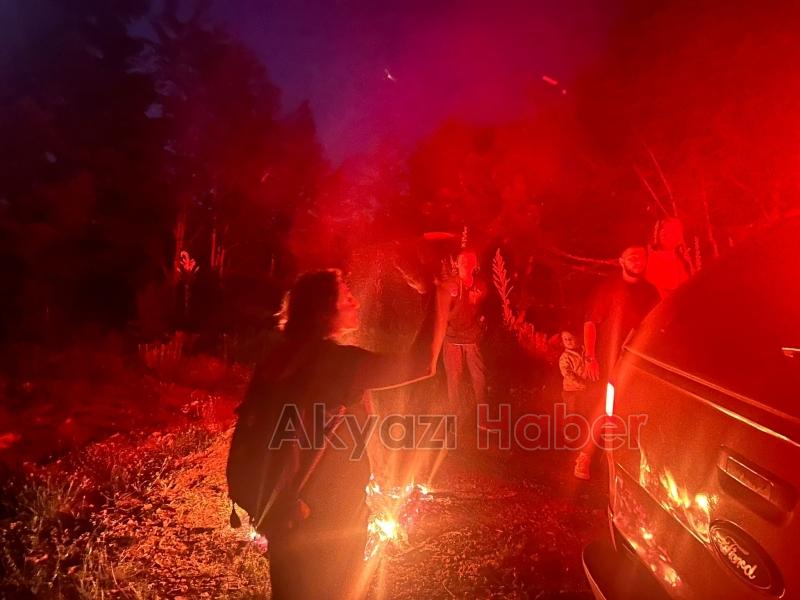 1O kişi ormanda kayboldu