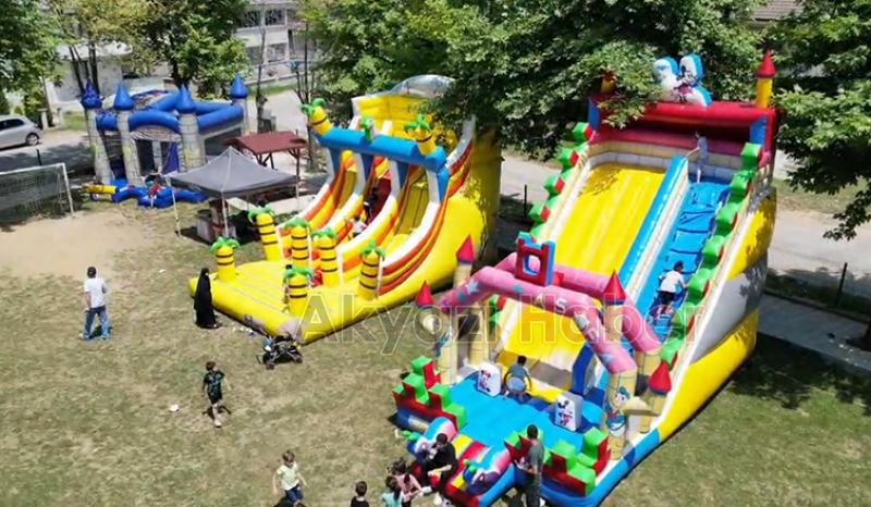 Yeni Mahalle Muhtarlığı'ndan çocuk şenliği