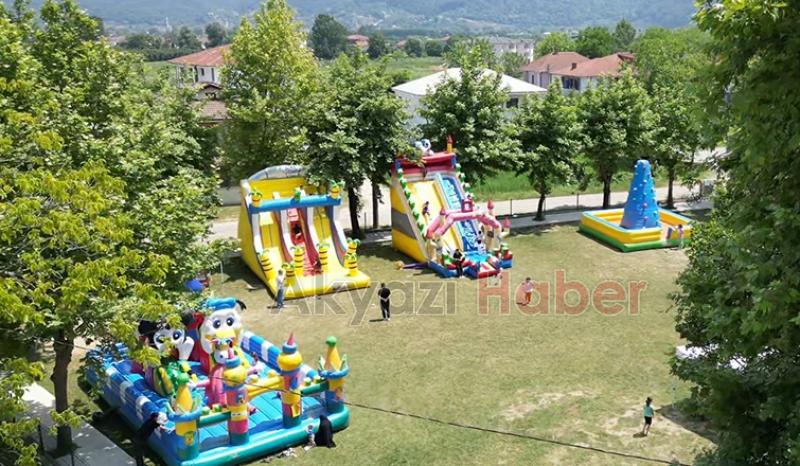 Yeni Mahalle Muhtarlığı'ndan çocuk şenliği