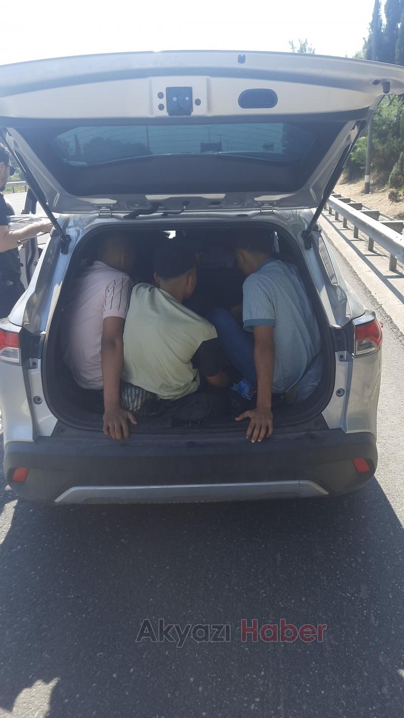 Düzensiz göçmenlerin umut yolculuğu Sakarya'da son buldu