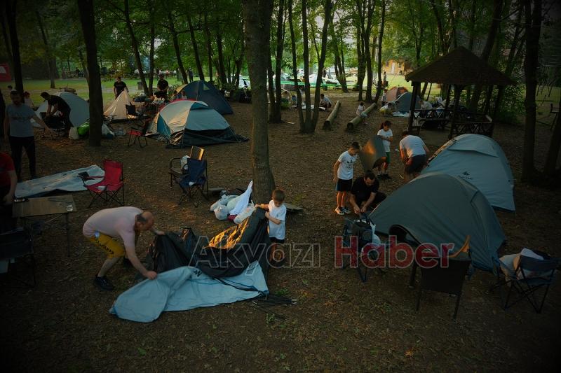 Sakarya'da Baba-Çocuk kampı