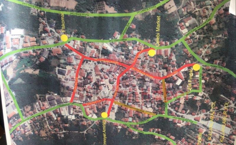 Kocaali'de patpatlara merkez ve sahile giriş yasağı