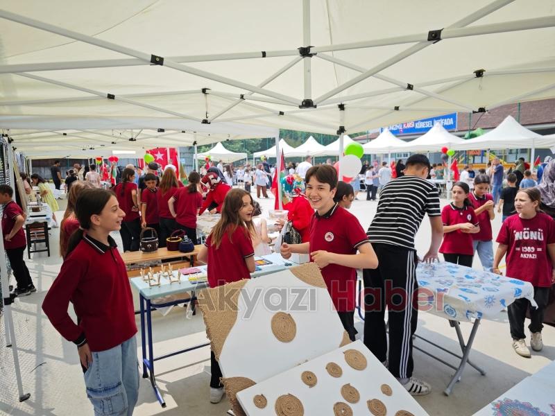 İnönü İlkokulu öğrencileri Filistin için kermes düzenledi
