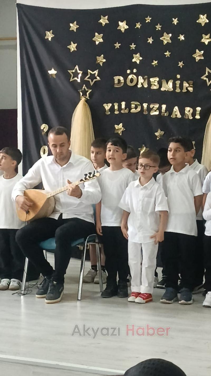 Akyazı Atatürk ilkokulu 4.sınıfta mezuniyet ve yıl sonu etkinliği 