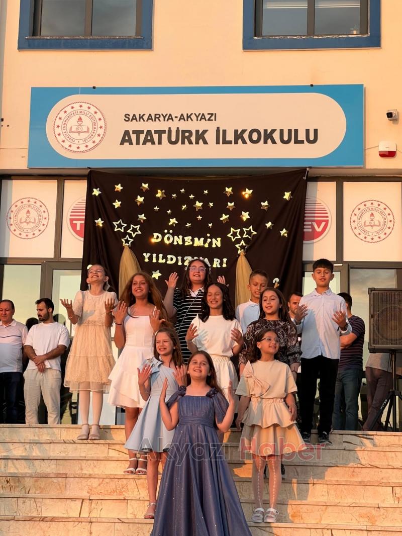 Akyazı Atatürk ilkokulu 4.sınıfta mezuniyet ve yıl sonu etkinliği 