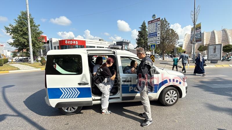 Kimliğini evde unuttu, sınava polisler yetiştirdi