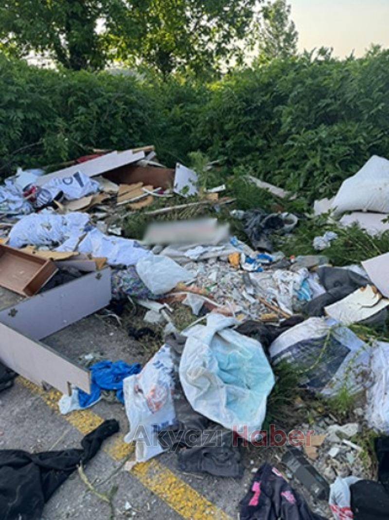 Akyazı'da moloz tepkisi, vatandaşlar cezalandırma istiyor!