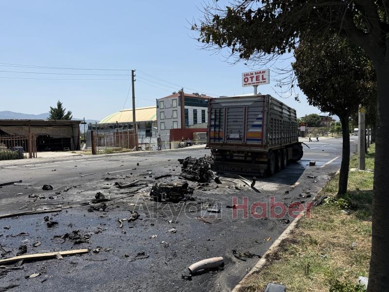 D-650'deki korkunç kazanın dehşeti fotoğraflara yansıdı