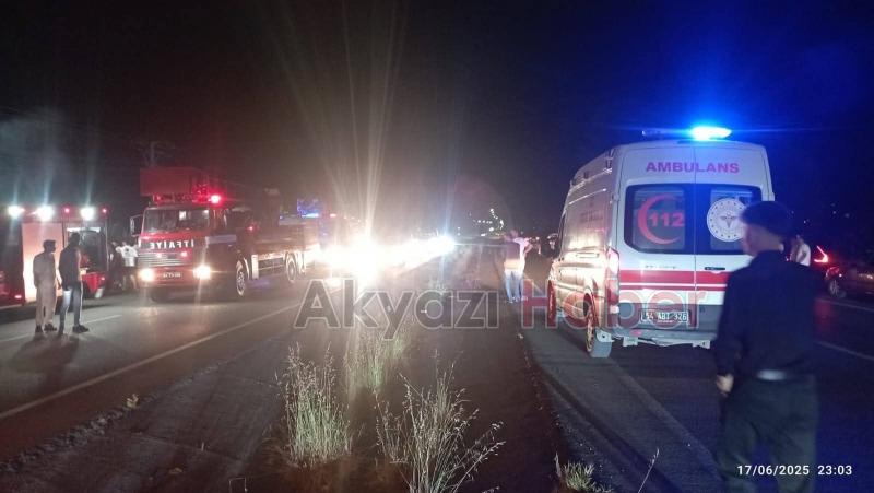 Karasu'da kaza; Ölü ve yaralılar var