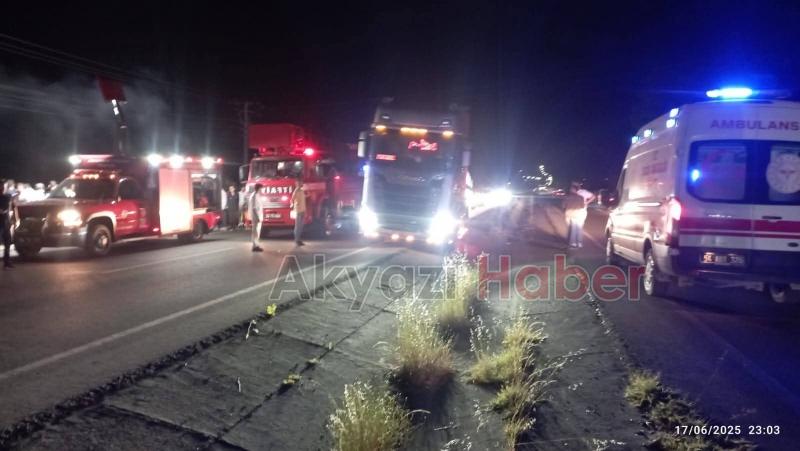 Karasu'da kaza; Ölü ve yaralılar var