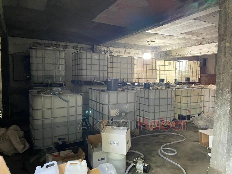 Sahte alkol şebekesine operasyon