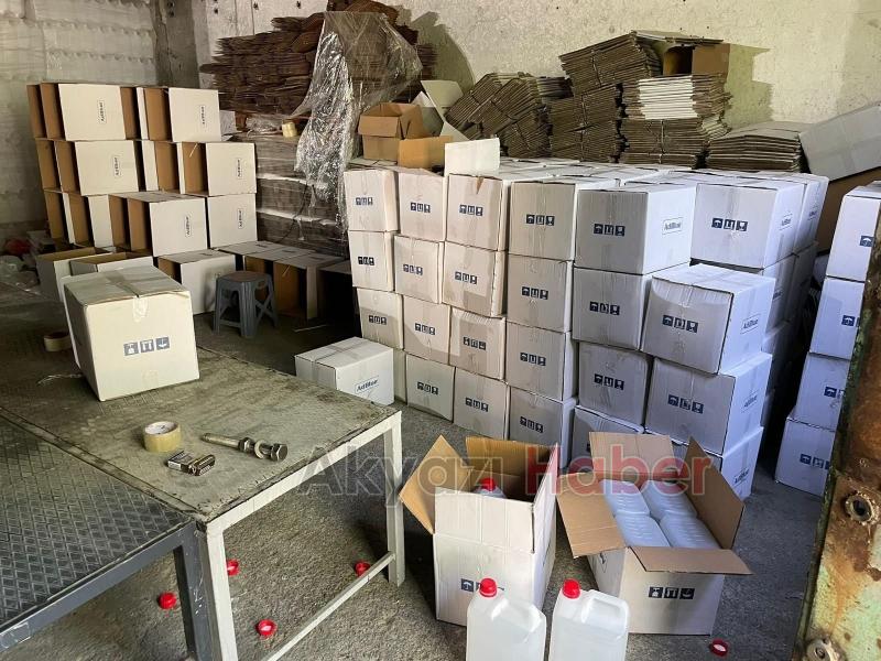 Sahte alkol şebekesine operasyon