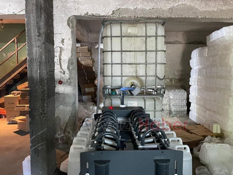 Sahte alkol şebekesine operasyon