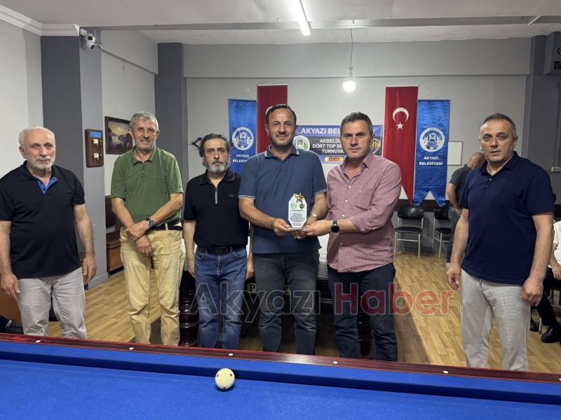 Ak Belde Geleneksel  4 Top Bilardo Turnuvası 'nda kazananlar belli oldu