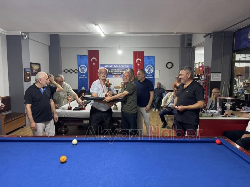 Ak Belde Geleneksel  4 Top Bilardo Turnuvası 'nda kazananlar belli oldu