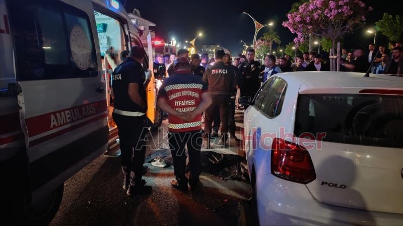 Otomobilin çarptığı kadın hayatını kaybetti