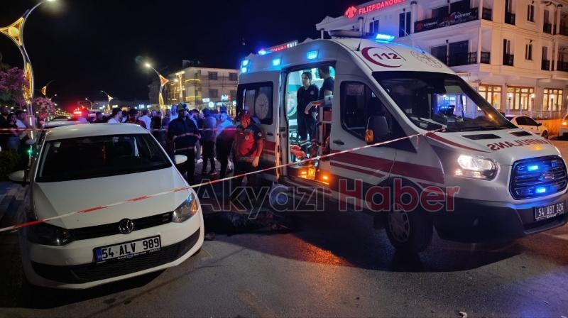 Otomobilin çarptığı kadın hayatını kaybetti