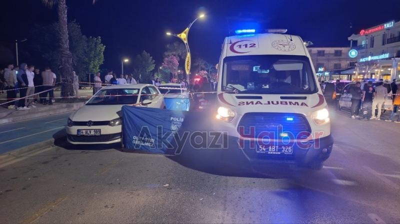 Otomobilin çarptığı kadın hayatını kaybetti