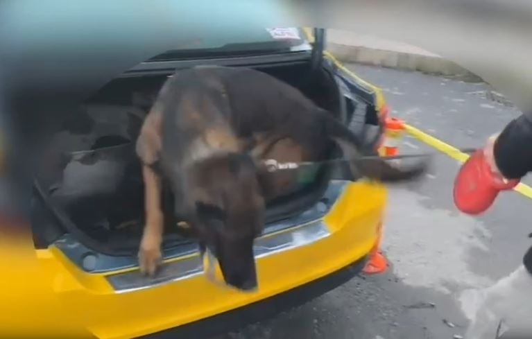 1 kilo metamfetamin ele geçirildi