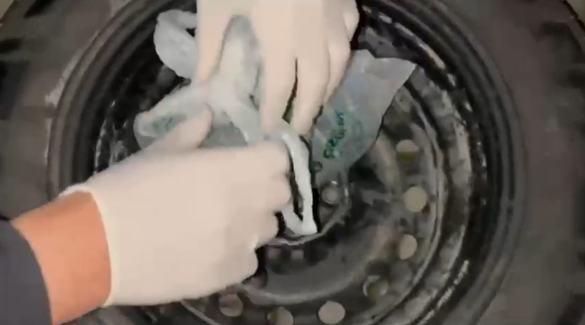 1 Kilo metamfetamin ile yakalandı