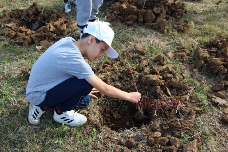 1001 Fidanla Akyazı KYK Öğrenci Hatıra Ormanı Oluşturuldu