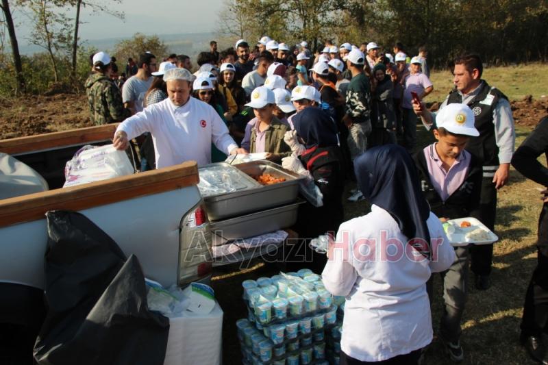 1001 Fidanla Akyazı KYK Öğrenci Hatıra Ormanı Oluşturuldu