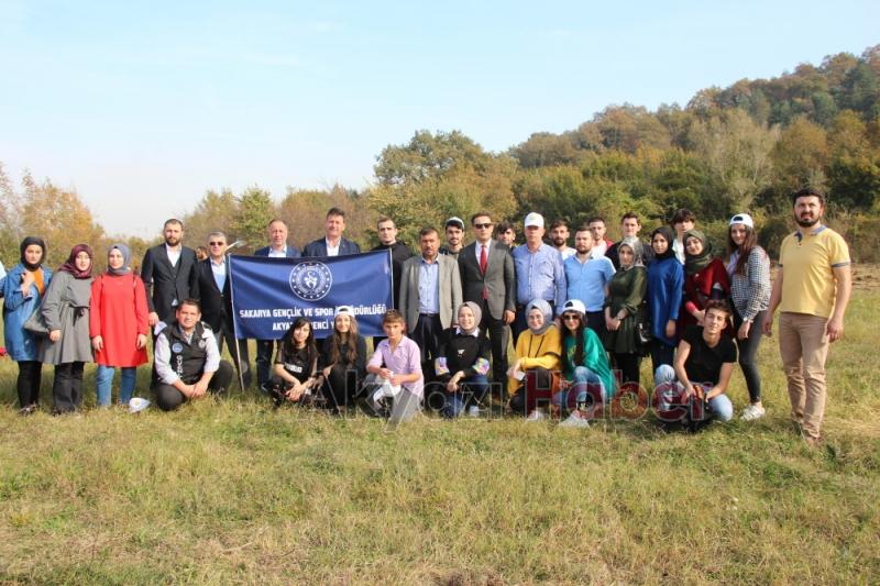 1001 Fidanla Akyazı KYK Öğrenci Hatıra Ormanı Oluşturuldu