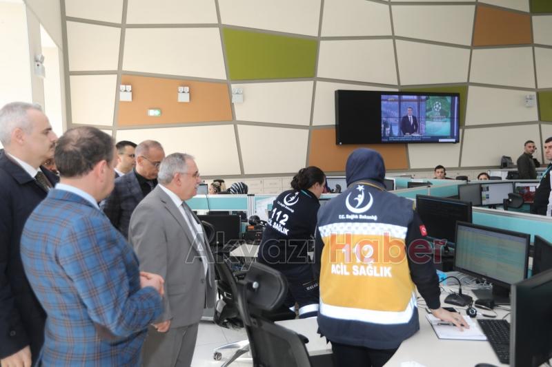 112 Acil Çağrı Hizmetleri İl Koordinasyon Toplantısı Yapıldı