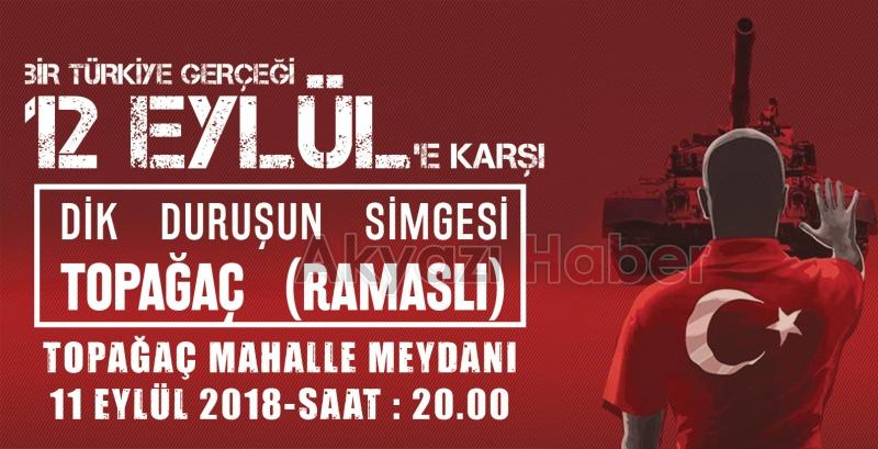 12 EYLÜL BİRLİK VE BERABERLİK GECESİNE DAVET