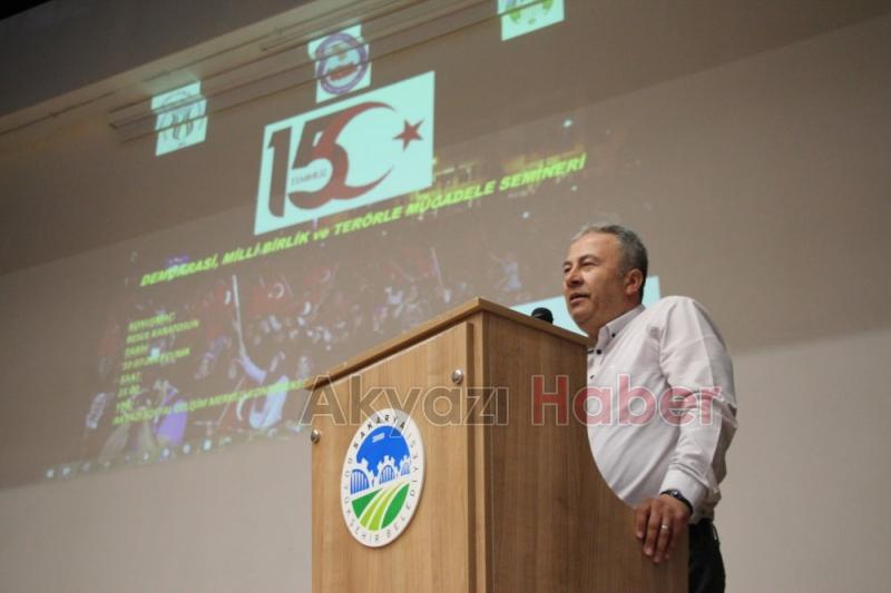 15 Temmuz Demokrasi Milli Birlik ve Terörle Mücadele konferansı düzenlendi