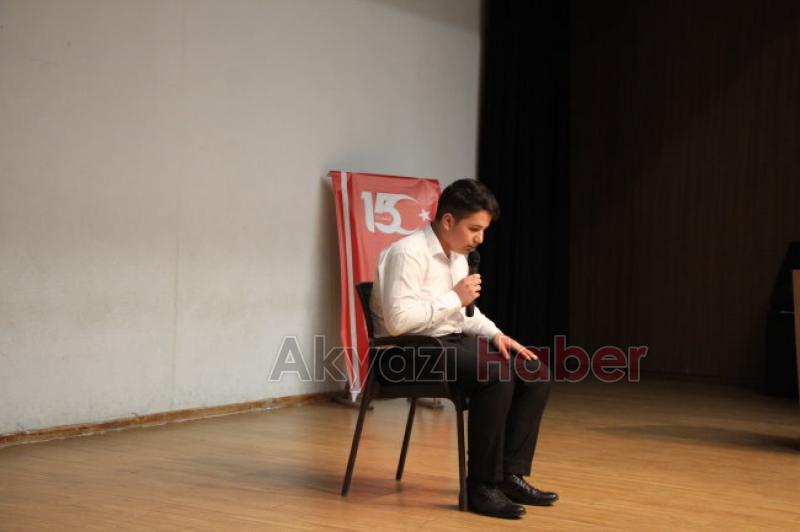 15 Temmuz Demokrasi ve Millî Birlik Günü Anma programı