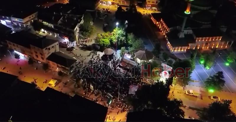  15 Temmuz Destanı’ndan 2 yıl sonra Akyzı’da selalar yükseldi