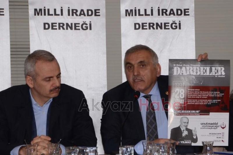 15 Temmuz Milli İrade derneği 28 Şubat programı kesinleşti