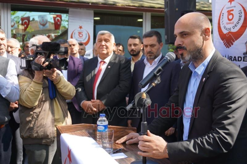  15 Temmuz Milli İrade Derneği Akyazı Şubesi Törenle Açıldı