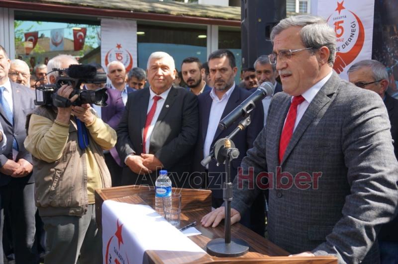  15 Temmuz Milli İrade Derneği Akyazı Şubesi Törenle Açıldı