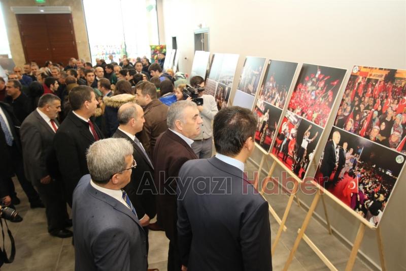 15 TEMMUZ ŞEHİT ve GAZİLERİ ANISINA FOTOĞRAF SERGİSİ NE BÜYÜK İLGİ