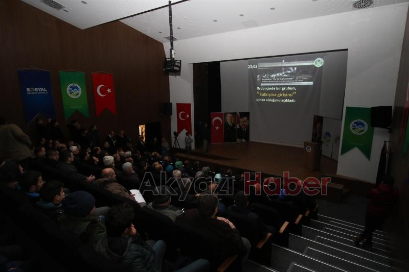 15 TEMMUZ ŞEHİT ve GAZİLERİ ANISINA FOTOĞRAF SERGİSİ NE BÜYÜK İLGİ