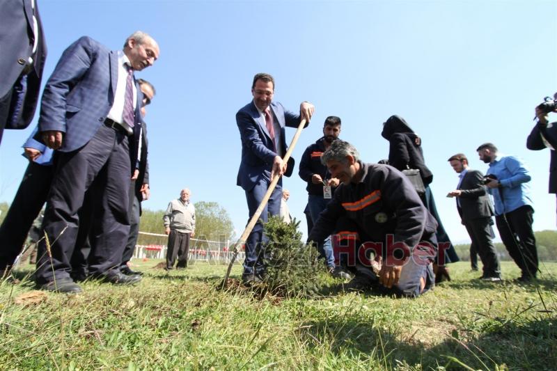 15 TEMMUZ ŞEHİTLER ve MİLLİ İRADE ORMANI TÖRENLE AÇILDI