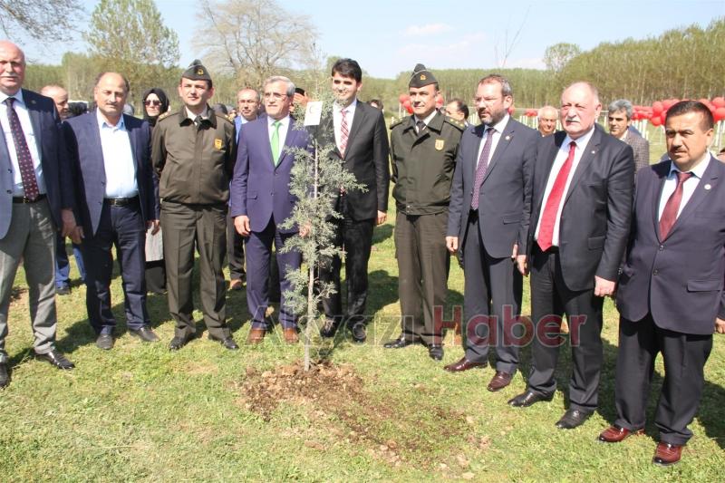 15 TEMMUZ ŞEHİTLER ve MİLLİ İRADE ORMANI TÖRENLE AÇILDI