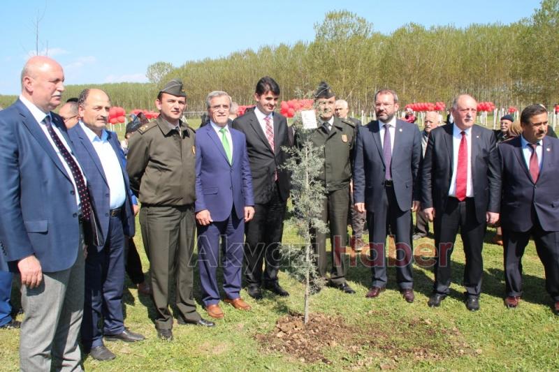 15 TEMMUZ ŞEHİTLER ve MİLLİ İRADE ORMANI TÖRENLE AÇILDI