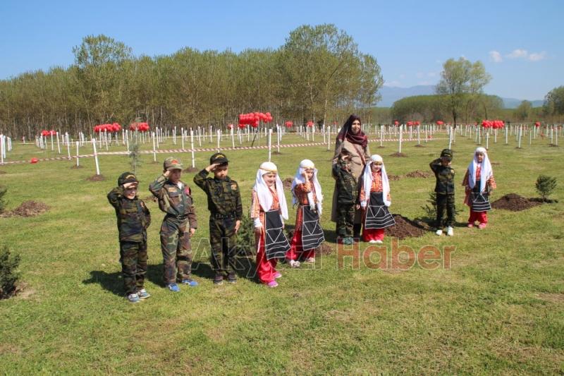 15 TEMMUZ ŞEHİTLER ve MİLLİ İRADE ORMANI TÖRENLE AÇILDI